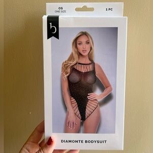 Baci Diamonte Bodysuit NIB